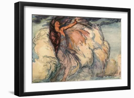 Ode to the West Wind-Robert Anning Bell-Framed Giclee Print