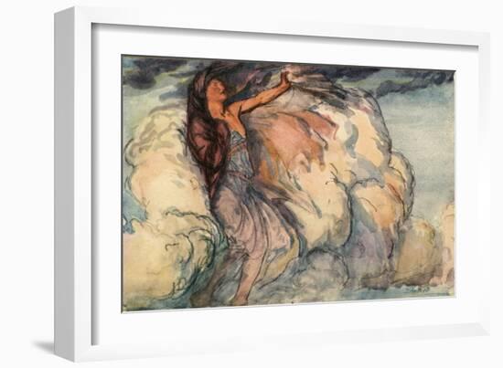 Ode to the West Wind-Robert Anning Bell-Framed Giclee Print