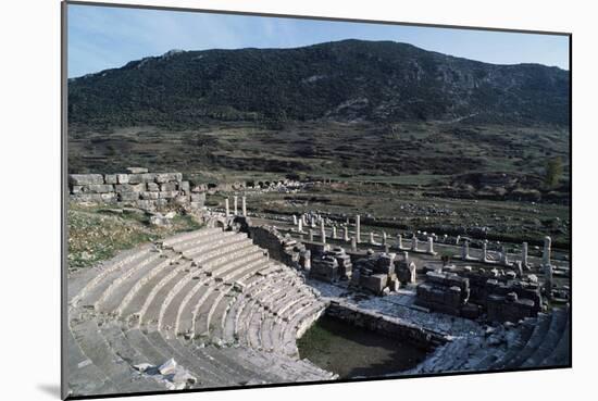 Odeon in Ephesus, Turkey AD-null-Mounted Giclee Print