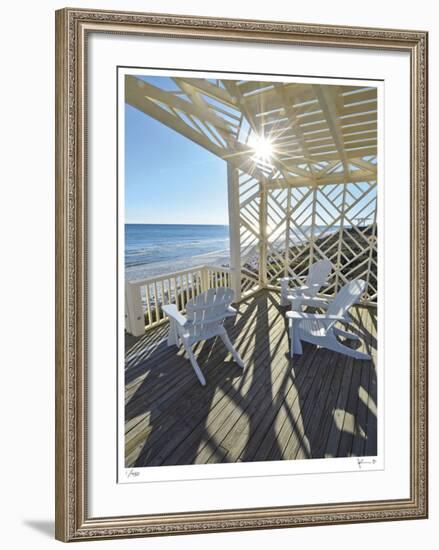 Odessa Pavilion Sunlight-John Gynell-Framed Giclee Print