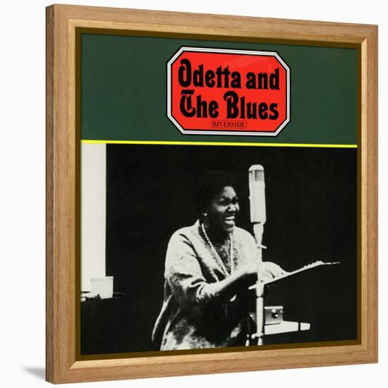 Odetta - Odetta and the Blues-null-Framed Stretched Canvas