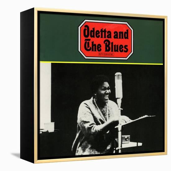 Odetta - Odetta and the Blues-null-Framed Stretched Canvas