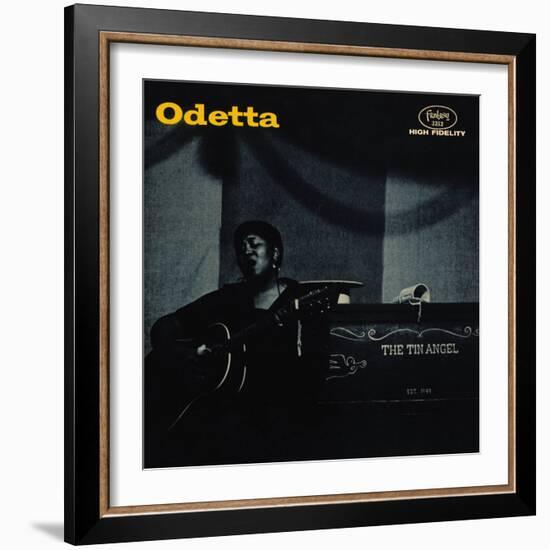 Odetta - The Tin Angel-null-Framed Art Print