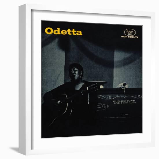 Odetta - The Tin Angel-null-Framed Art Print