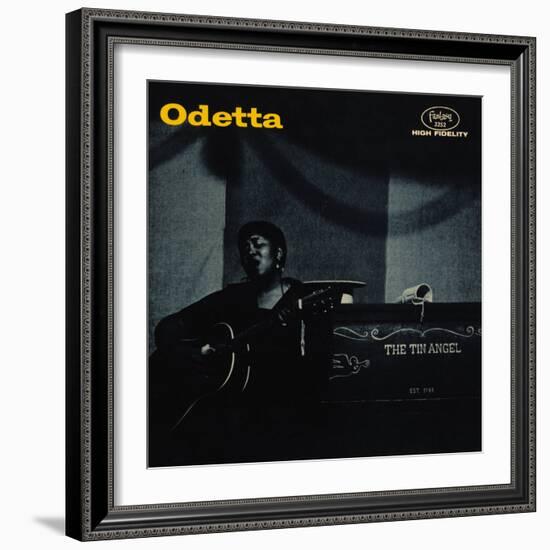 Odetta - The Tin Angel-null-Framed Art Print