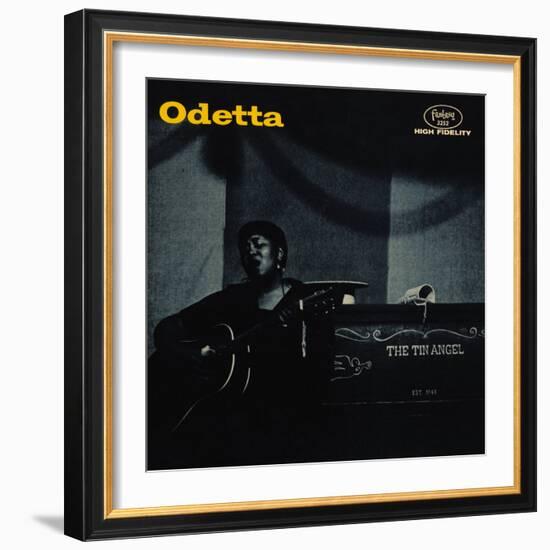 Odetta - The Tin Angel-null-Framed Art Print