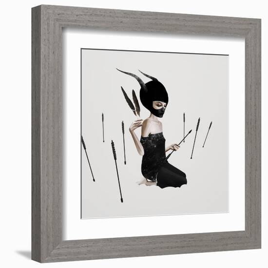 Odi Et Amo-Ruben Ireland-Framed Art Print