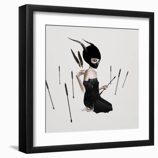 Odi Et Amo-Ruben Ireland-Framed Art Print