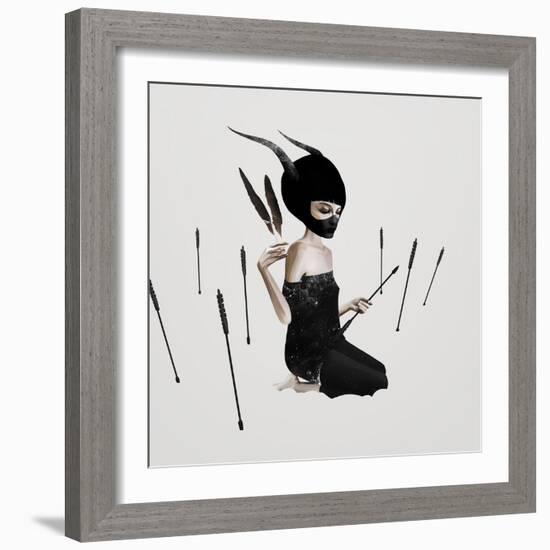 Odi Et Amo-Ruben Ireland-Framed Premium Giclee Print