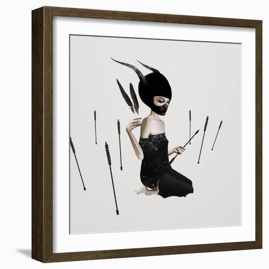 Odi Et Amo-Ruben Ireland-Framed Art Print