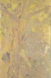 Décoration Domecy : arbres, fond jaune-Odilon Redon-Giclee Print