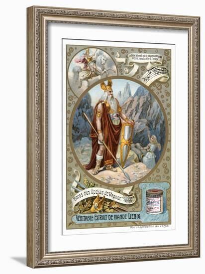 Odin, 1890-1910-Delitz-Framed Giclee Print