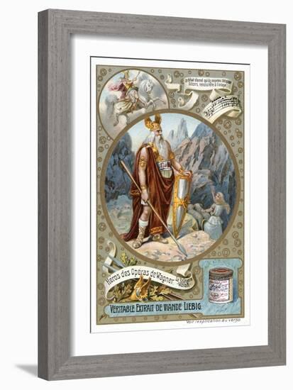 Odin, 1890-1910-Delitz-Framed Giclee Print