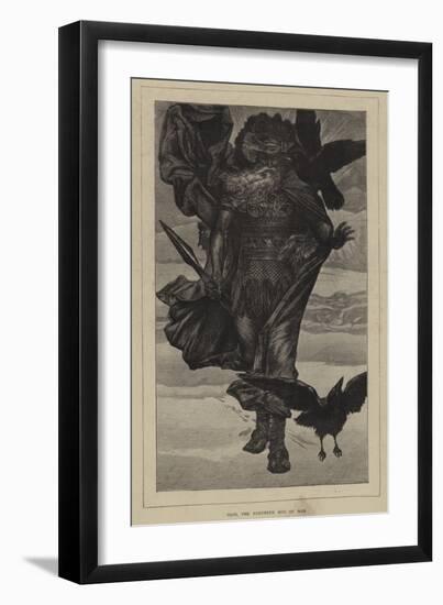 Odin, the Northern God of War-Valentine Cameron Prinsep-Framed Giclee Print