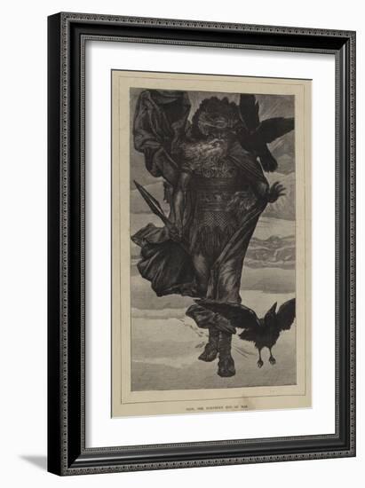 Odin, the Northern God of War-Valentine Cameron Prinsep-Framed Giclee Print