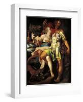 Odysseus and Circe-Bartholomaeus Spranger-Framed Giclee Print