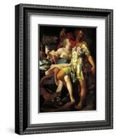 Odysseus and Circe-Bartholomaeus Spranger-Framed Giclee Print