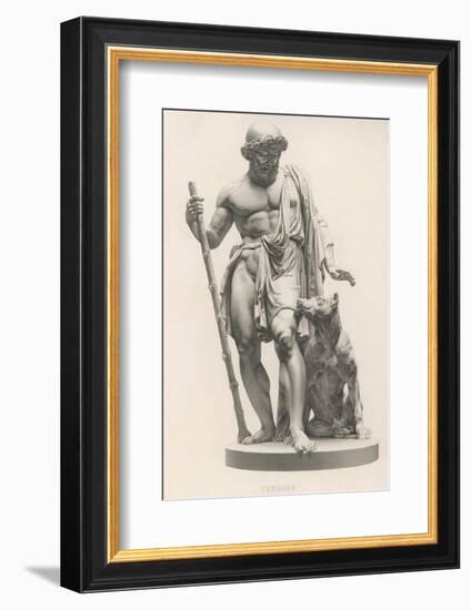 Odysseus is Recognised by His Dog Argos-Robert Brown-Framed Photographic Print