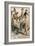 Odysseus (or Ulysses) blinding the cyclops Polyphemus-French School-Framed Giclee Print