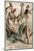 Odysseus (or Ulysses) blinding the cyclops Polyphemus-French School-Mounted Giclee Print