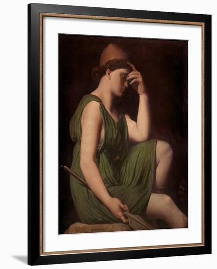 Odysseus, Study For the Apotheosis of Homer, c.1850-Jean-Auguste-Dominique Ingres-Framed Giclee Print