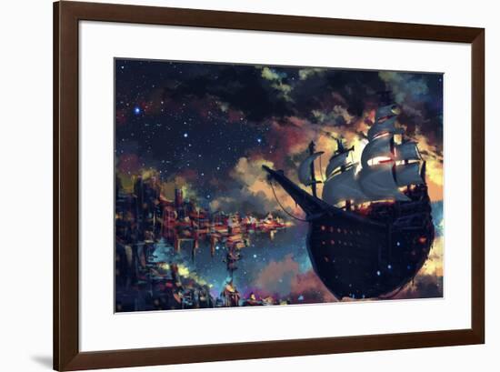 Odyssey-Seerlight-Framed Giclee Print