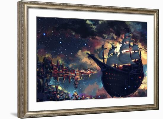 Odyssey-Seerlight-Framed Giclee Print