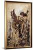 Oedipus and the Sphinx Painting by Gustave Moreau (1826-1898) 1861 Paris.-Gustave Moreau-Mounted Giclee Print