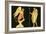 Oedipus and the Sphinx-English School-Framed Giclee Print