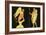 Oedipus and the Sphinx-English School-Framed Giclee Print