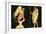 Oedipus and the Sphinx-English School-Framed Giclee Print