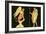 Oedipus and the Sphinx-English School-Framed Giclee Print