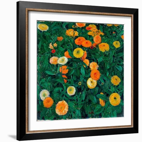 Oeillets D'inde - Peinture De Koloman Moser (1868-1918), 1909, Huile Sur Toile - Marigolds - Oil On-Koloman Moser-Framed Giclee Print