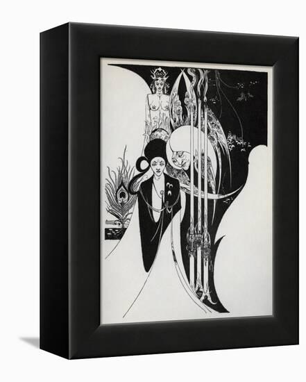 Of a Neophyte and How the Black Art Was Revealed Unto Him', 1899-Aubrey Beardsley-Framed Premier Image Canvas