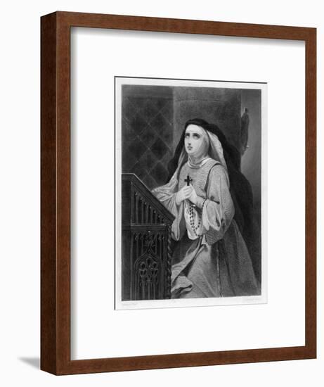 Of Avila Spanish Mystic and Saint-Schopin-Framed Art Print