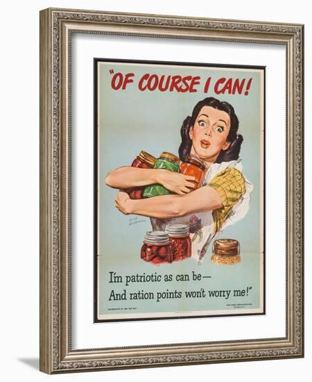 Of Course I Can!-Dick Williams-Framed Art Print