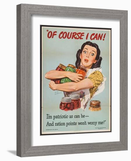 Of Course I Can!-Dick Williams-Framed Art Print