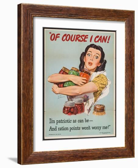 Of Course I Can!-Dick Williams-Framed Art Print