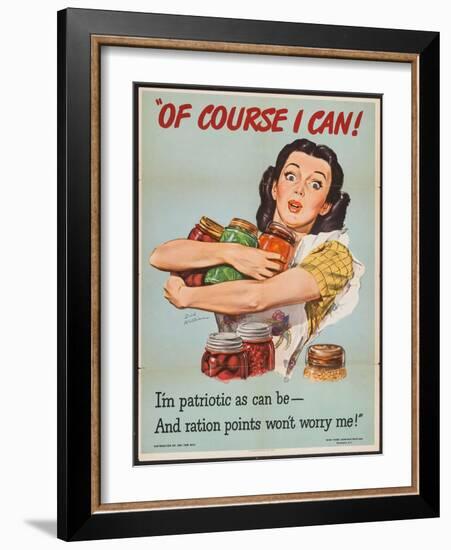 Of Course I Can!-Dick Williams-Framed Art Print