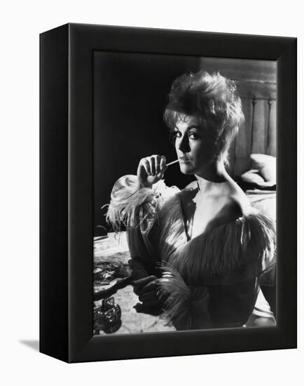 OF HUMAN BONDAGE, 1964 directed by KEN HUGHES Kim Novak (b/w photo)-null-Framed Stretched Canvas