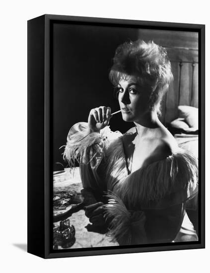 OF HUMAN BONDAGE, 1964 directed by KEN HUGHES Kim Novak (b/w photo)-null-Framed Stretched Canvas