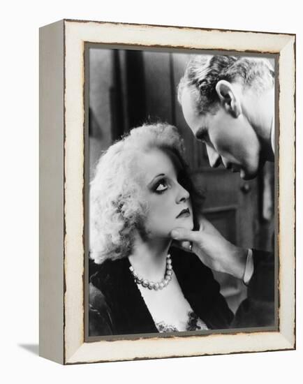 Of Human Bondage, Bette Davis, Leslie Howard, 1934-null-Framed Stretched Canvas