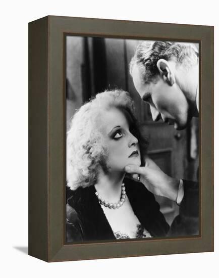 Of Human Bondage, Bette Davis, Leslie Howard, 1934-null-Framed Stretched Canvas