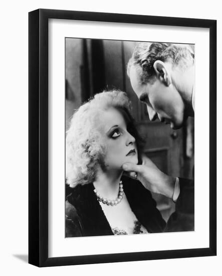 Of Human Bondage, Bette Davis, Leslie Howard, 1934-null-Framed Photo