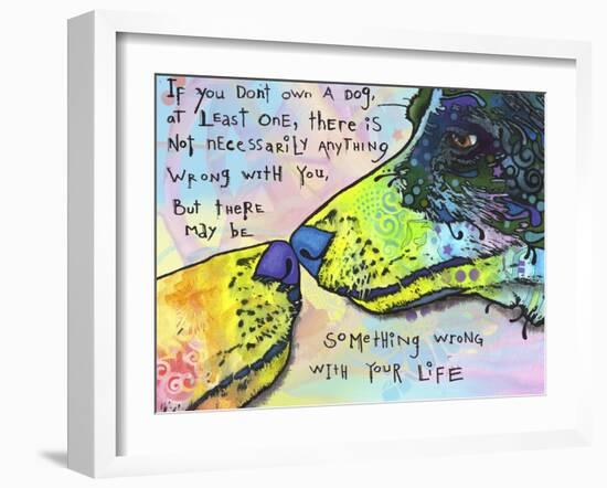 Of Life and Dog-Dean Russo-Framed Giclee Print