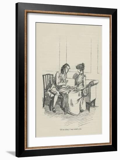 Of one thing I may assure you, 1896-Hugh Thomson-Framed Giclee Print