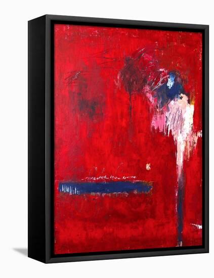 Of the passion-Hyunah Kim-Framed Stretched Canvas
