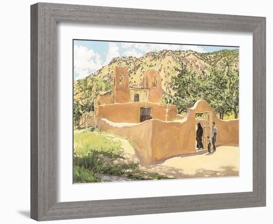 Oferta Para San Esquipula, 1918-Walter Ufer-Framed Giclee Print