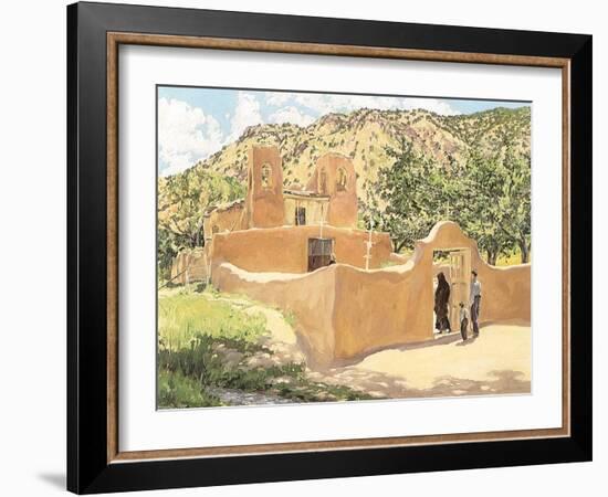 Oferta Para San Esquipula, 1918-Walter Ufer-Framed Giclee Print