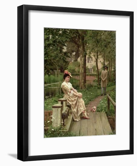 Off, 1899-Edmund Blair Leighton-Framed Giclee Print